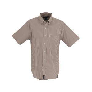 CAMISA MANGA CORTA MILÁN TINTO