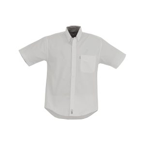 CAMISA MANGA CORTA POLYCOTTON BLANCO