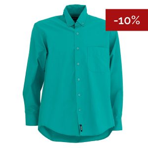 CAMISA MANGA LARGA DUBLÍN VERDE AQUA