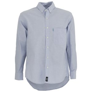 CAMISA MANGA LARGA OXFORD AZUL CIELO