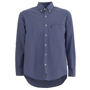 CAMISA MANGA LARGA OXFORD AZUL FRANCIA