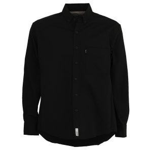 CAMISA MANGA LARGA POLYCOTTON NEGRO