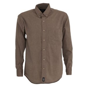 CAMISA MANGA LARGA SIENA MARRÓN