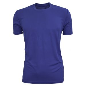 PLAYERA MANGA CORTA CREW AZUL REY