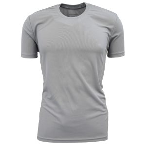 PLAYERA MANGA CORTA CREW GRIS CLARO