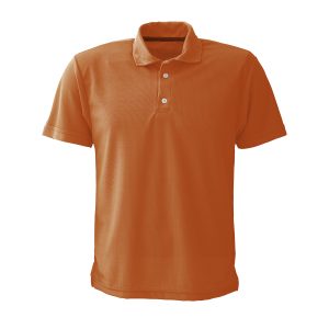 PLAYERA MANGA CORTA SPORTIVA NARANJA NEÓN