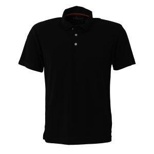 PLAYERA MANGA CORTA SPORTIVA NEGRO