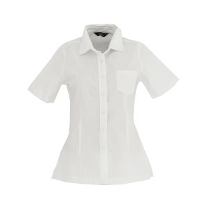 Blusa Manga Corta Lino Blanco