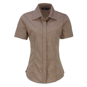 Blusa Manga Corta Siena Marrón
