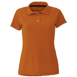 Playera Manga Corta Sportiva Naranja Neón